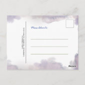 リトルフクロウ誕生日サンキュー ポストカード (裏面)