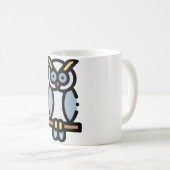 リトルフクロウ コーヒーマグカップ (正面右)