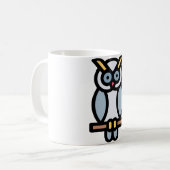 リトルフクロウ コーヒーマグカップ (正面左)