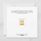 リトルフクロウ シーズンカード (裏面)