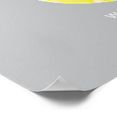 リトルフクロウ |ベビーシャワープリント ポスター (角)