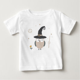 リトルフクロウ ベビーTシャツ