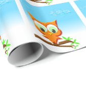 リトルフクロウ ラッピングペーパー (ロールコーナー)