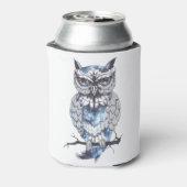リトルフクロタトゥーフラッシュアイディア漫画フクロウ 缶クーラー (缶裏面)