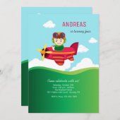 リトルフライヤー招待状 招待状 (正面/裏面)