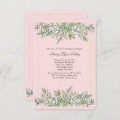 リトルフラワーズ招待状 招待状 (正面/裏面)