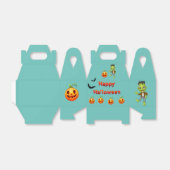 リトルフランケンシュタインハロウィーンテーマ。 フェイバーボックス (折り畳みなし)
