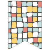 リトルフレンドリーモンスターハッピーバースデーバナー バンティングフラッグ (第1の旗)