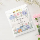 リトルフローラパンプキンハロウィーン秋ベビーシャワー フェイバーバッグ (封をした状態)