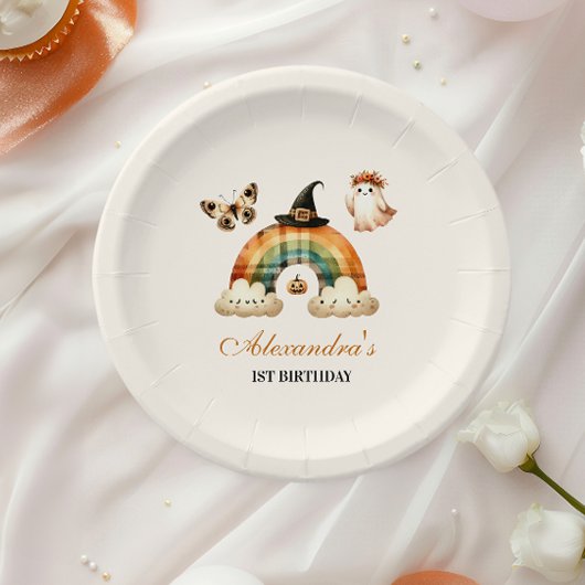 リトルブウエスタンファースト誕生日 ペーパープレート