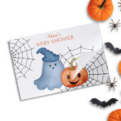 リトルブカボチャハロウィーンベビーシャワーランチョンマット ペーパーパッド