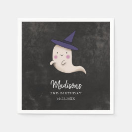 リトルブガールズハロウィーン誕生日パーティー スタンダードカクテルナプキン