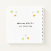 リトルブグリーンオレンジベビーシャワーゲストブック ノートブック (裏面)