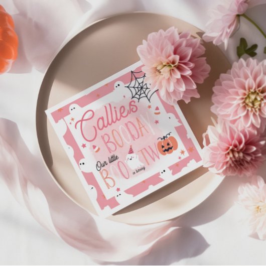 リトルブターニング2誕生日ナプキン スタンダードカクテルナプキン