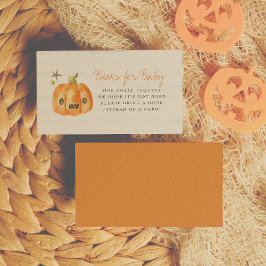 リトルブハロウィーンカボチャベビー エンクロージャーカード