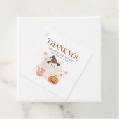 リトルブハロウィーンカボチャ赤ちゃんシャワースクエア フェイバータグ (インサイチュ)