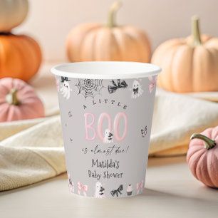 リトルブハロウィーンガールベビーシャワー紙カップ 紙コップ