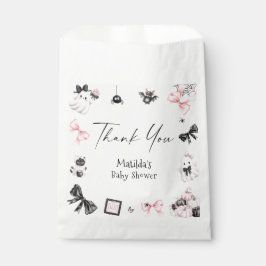 リトルブハロウィーンガールベビーシャワー フェイバーバッグ