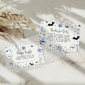 リトルブハロウィーンベビーシャワーおむつラッフル エンクロージャーカード