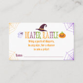 リトルブハロウィーンベビーシャワーパーティー 名刺 (正面)