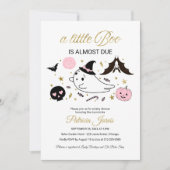 リトルブハロウィーンベビーシャワー招待状 サンキューカード (正面)