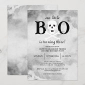 リトルブハロウィーン誕生日招待状 招待状 (正面/裏面)