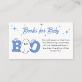 リトルブハロウィーン赤ちゃんシャワーベビー エンクロージャーカード (正面)