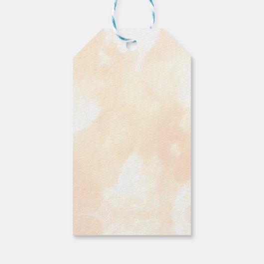 リトルブハロウィーン1歳の誕生日 ギフトタグ (裏面)