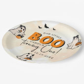 リトルブハロウィーン1歳の誕生日 ペーパープレート (アングル)