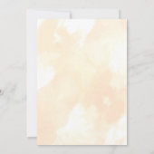 リトルブハロウィーン1歳の誕生日 招待状 (裏面)