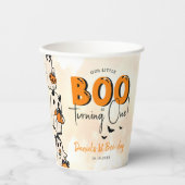 リトルブハロウィーン1歳の誕生日 紙コップ (正面)