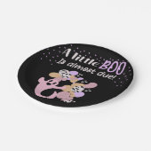 リトルブピンク幽霊ガールズベビーシャワー ペーパープレート (アングル)