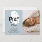 リトルブフォト誕生日招待状 招待状 (正面)