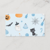 リトルブブルーブズベビーチケット エンクロージャーカード (裏面)