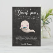 リトルブベビーシャワーボーイ幽霊 サンキューカード (スタンド正面)