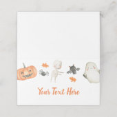 リトルブベビーシャワー折り畳み座席表 プレイスカード (外部開封)