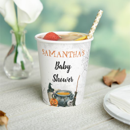 リトルブベビーシャワー紙カップ 紙コップ (インサイチュ)