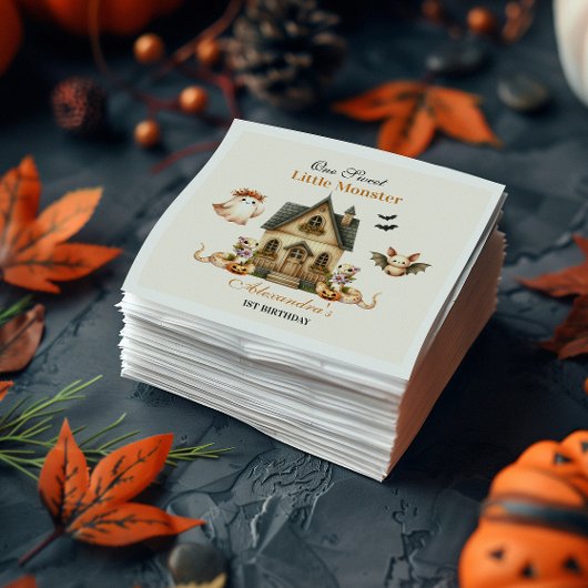 リトルブボホ誕生日バッシュ スタンダードカクテルナプキン