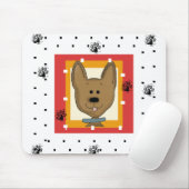 リトルブラウンドギー マウスパッド (マウス)