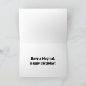 リトルブラウンドラゴン誕生日 カード (内部)