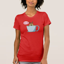 リトルブラウンバニーが「こんにちは」と言うTシャツ Tシャツ