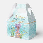 リトルブラウンマーメイドガールアンダーザシー誕生日 フェイバーボックス (裏面サイド)