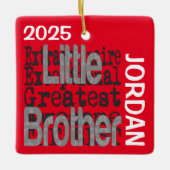 リトルブラザーエクソナレアカスタム セラミックオーナメント (正面)