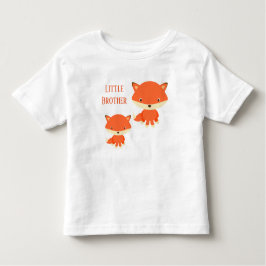 リトルブラザーキツネ トドラーTシャツ