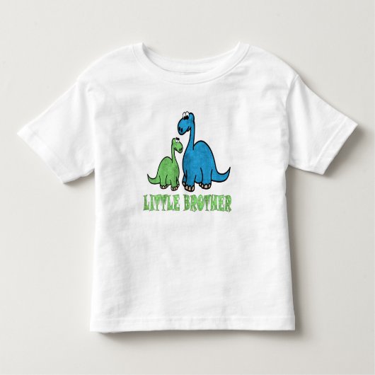 リトルブラザーディノ トドラーTシャツ (正面)