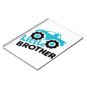 リトルブラザーモンスタートラック ノートブック (左側)