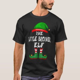 リトルブラザー小妖精や小人ファミリーグループクリスマスパーティーパ Tシャツ