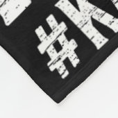 リトルブラザー最大のファン空手ブロ誇りを持った空手 フリースブランケット (角)