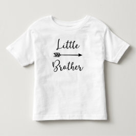 リトルブラザー 〜 ブラザーデザインのアロー トドラーTシャツ
