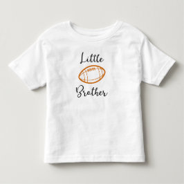 リトルブラザー 〜 ブラザーデザイン フットボール トドラーTシャツ